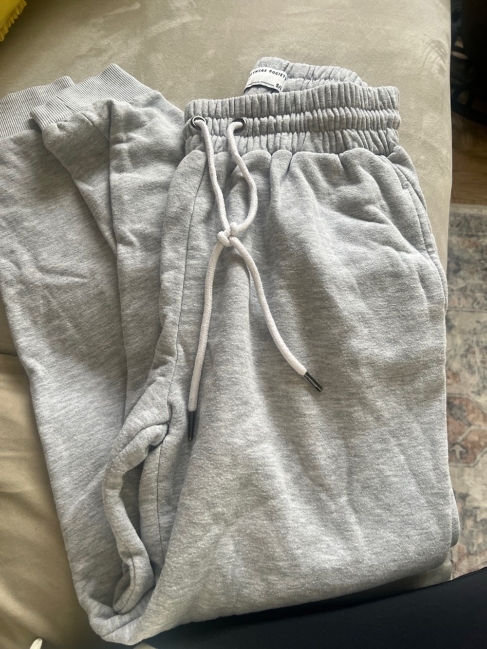 Streetwear Society Gray Drawstring Sweatpants